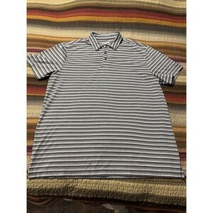 ARNOLD PALMER BLACK STRIPE 2XL MEN POLO GOLF ATHLETIC
